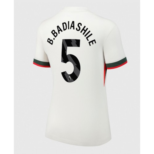 Chelsea Benoit Badiashile #5 Bortatröja Kvinnor 2025-26 Kortärmad Chelsea Benoit Badiashile #5 Bortatröja Kvinnor 2025-26 Kortärmad